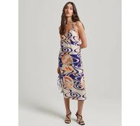 Superdry Robe Sans Manches Vintage Midi Halter Slip