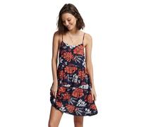 Superdry Robe de plage Vintage Mini Cami sans manches Bleu Femme Taille S