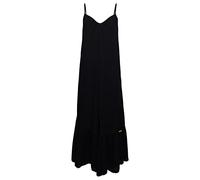 Superdry Robe Vintage Longue Plage Cami, Noir de Jet, 36 Femme