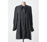 superdry robes femme de couleur noir 38