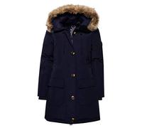 Superdry Rookie Down Parka, Bleu (Rinsed Navy 08S), XXS (Taille Fabricant:6) Femme