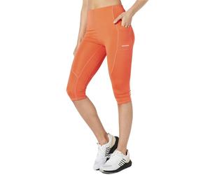 Superdry Run Cropped 3/4 Leggings Orange XS Femme