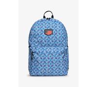 Superdry Sac à dos Montana classique pour femme avec écusson, Bleu marine Geo, Taille unique
