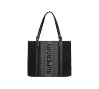 Superdry Sac de transport en cuir de luxe pour femme, Noir , Taille unique