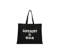 Superdry Sac fourre-tout pour femme, Noir , Taille unique