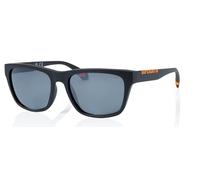 Superdry SDS 5009 Men's Sunglasses 104P Black Orange/Silver Mirror