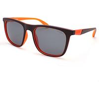 Superdry SDS 5016 Lunettes de Soleil Polarisées Noir Sur Orange W / Gris Verres