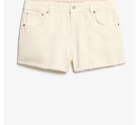 Superdry Short à taille moyenne Denim Hotter 100% Coton Blanc EU 60 (UK 32)