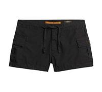 Superdry Short cargo chaud pour femme, Noir , XS