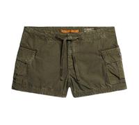 Superdry Short cargo chaud pour femme, Vert., S