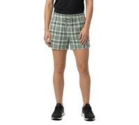 Short elastique en coton à carreaux femme Superdry Vert XL