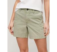 Short chino classique femme Superdry Vert 2XS