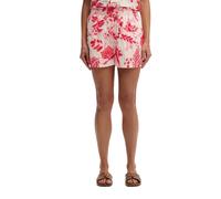 Superdry Short de plage imprimé femme Rouge M