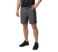 Superdry Classic 19´´ Logo Swimming Shorts Gris M Homme