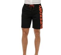 Superdry Short de bain classique avec logo 48,3 cm Noir L