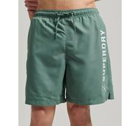 Superdry Code Applque 19inch Swimming Shorts Vert S Homme