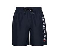 Maillot de bain Superdry Code Applique 19 Inch noir bleuté - S