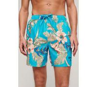 Superdry Short de bain Hawaiian Print 17´´ Bleu M Homme
