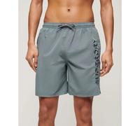 Superdry Short de bain Premium brodé 17'' Gris M Homme
