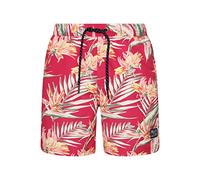 Superdry Short de Bain Vintage hawaïen W2 pour Homme - Rose Paradise - Taille S