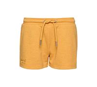 Superdry Short en Jersey avec Logo EMB pour Femme, Ochre Marl, L