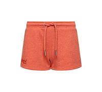 Superdry Vintage Logo Emb Jersey Shorts Orange S Femme