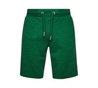 Superdry Short en Jersey pour Homme, Champ Vert Marl, M