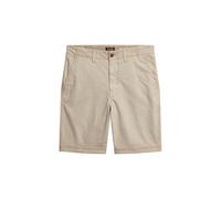 Superdry Short Vintage International Combinaison modèle Court, Gris Château, 32 Homme