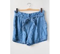 superdry shorts / bermudas femme de couleur bleu 40