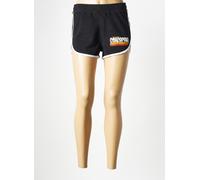 superdry shorts / bermudas femme de couleur noir 40