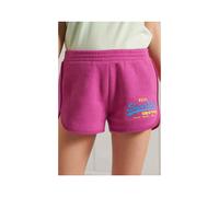 superdry shorts / bermudas femme de couleur rose 38