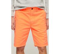 Superdry Short Chino Vintage Officer Orange Taille 28 Homme