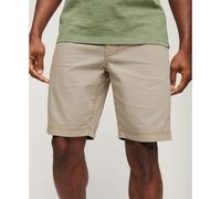 Superdry Short chino Officer Gris Taille 28