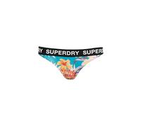 Superdry Slip de bikini classique avec logo - Anémone bleue de Bali, Anémone bleue de Bali, 40