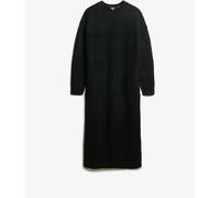 Superdry Slouch Mi-long Pull Robe Torsadé noir EU 44 (UK 16)