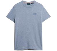 Superdry Small Chest Logo T Shirt Bay Blue Marl 2X Grand. Male