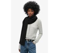 Superdry Soft Rib Scarf Noir