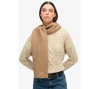 Superdry Soft Rib Scarf Marron
