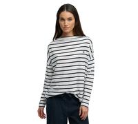 Superdry Studios Boat Neck Slub Long Sleeve T-shirt Blanc XS Femme
