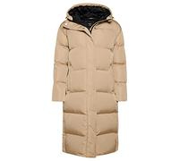 Superdry Studios Longline Duvet Jacket Beige M Femme