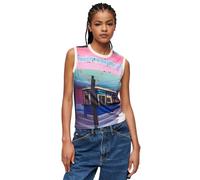 Débardeur femme Superdry Sub Print Multicolore XS