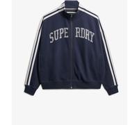 Superdry Superdry Blue Athletic Essentials Applique Loose Zip Track Top