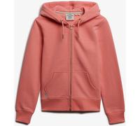Superdry Superdry Dark Pink Essential Logo Zip Hoodie