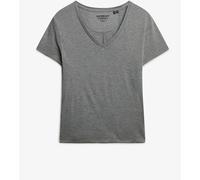 Superdry Superdry Grey Studios Slub Embroidered T-Shirt