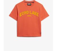 Superdry Superdry Orange Outdoor Location Box Loose T-Shirt
