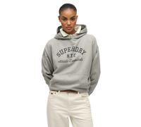Superdry Sweatshirt femme à capuche Athletic Essentials Relax Gris XL