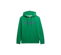 Superdry Sweat à capuche avec logo Core pour homme, vert Oregon, XL