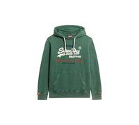 Superdry Sweat à capuche Cali Relaxed avec logo vintage pour homme, Pin international, L