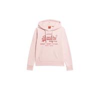 Superdry Sweat à Capuche Classique VL Heritage Maillot de survêtement, Rose (Somon Pink Marl), 36 Femme