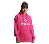 Superdry Sweat à Capuche Code Sl Stacked Apq Os